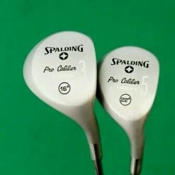 Refurbished Vintage Set Of 2 X Spalding Pro Caliber Woods 3 & 5 Regular Steel -Golf Bags Shop 1 3b7842b4 ad28 487c 8f23 225445efa301