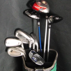 Set Of Macgregor Mactec NVG 5-SW + Driver +3 Wood + 5 Wood +Putter +Bag