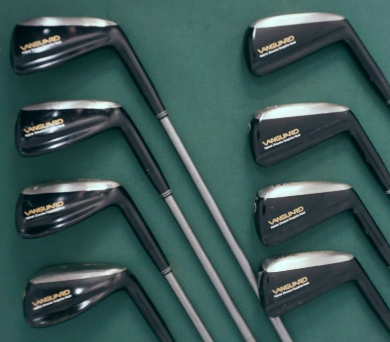 Collectors Set Of 7 X Mizuno Vanguard Hybrid Irons 4-SW Seniors Graphite Shafts 4 Collectors Set Of 7 X Mizuno Vanguard Hybrid Irons 4-SW Seniors Graphite Shafts - Image 2
