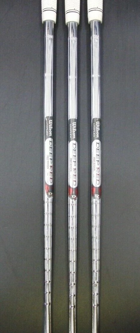 Set 7 X Wilson Deep Red Maxx Irons 4-PW Uniflex Steel Shafts Lamkin Golf Grips 9 Set 7 X Wilson Deep Red Maxx Irons 4-PW Uniflex Steel Shafts Lamkin Golf Grips - Image 7