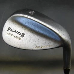 Japanese Fourteen MT-28 60° Lob Wedge Regular Steel Shaft Golf Pride Grip