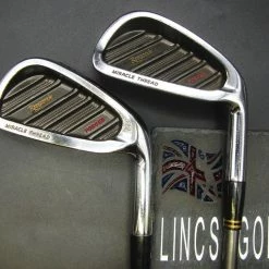 Set Of 2 X Bridgestone Miracle Thread Forged 3 & 4 Irons Regular Graphite Shafts -Golf Bags Shop 32 1184a910 6c1a 423f 83c7 67b937d271f7