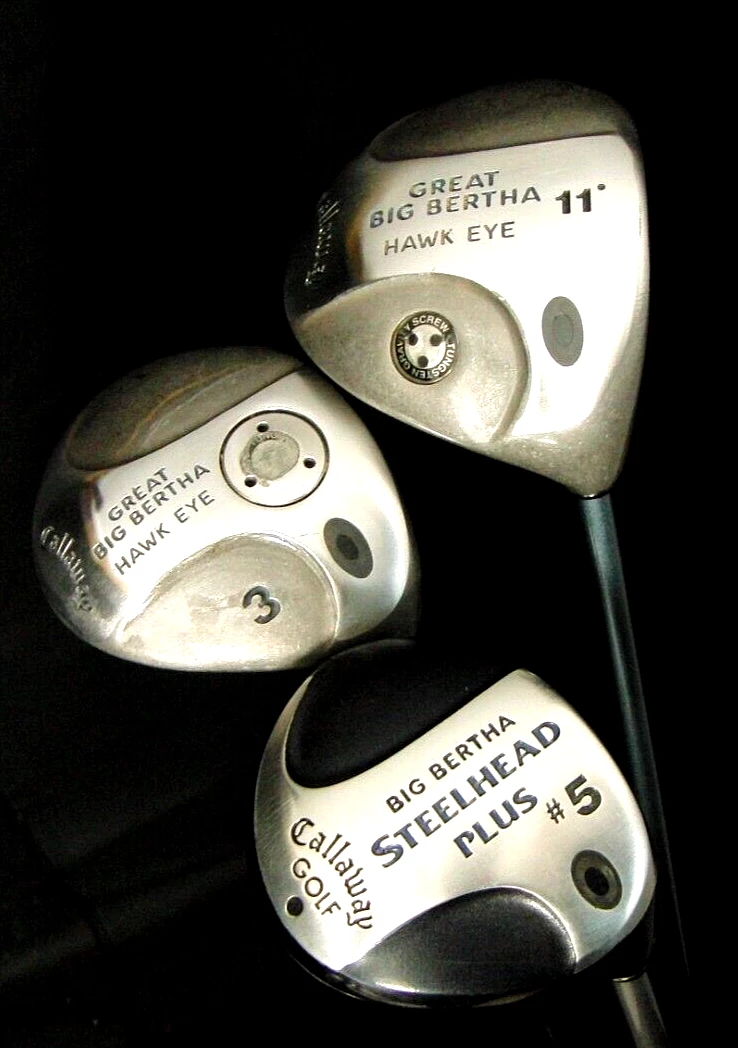 Callaway Golf, Mitsushiba Set Of Callaway HawkEye 6-SW +Driver +3 Wood +5 Wood +Putter +Bag 6 Callaway Golf, Mitsushiba Set Of Callaway HawkEye 6-SW +Driver +3 Wood +5 Wood +Putter +Bag - Image 4