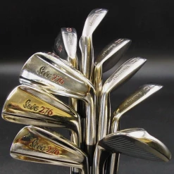 Set Of 9 X Slazenger Seve Ballesteros 276 Irons 3-SW Regular Steel Shafts