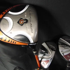 Wilson/Nicklaus/Dunlop/Nike Set Wilson Deep Red Irons 6-SW, Driver ,3 & 4 Hybrid, Putter + Bag -Golf Bags Shop 32 18ccd666 ec9a 4f19 996d 5ecbe34d0a68