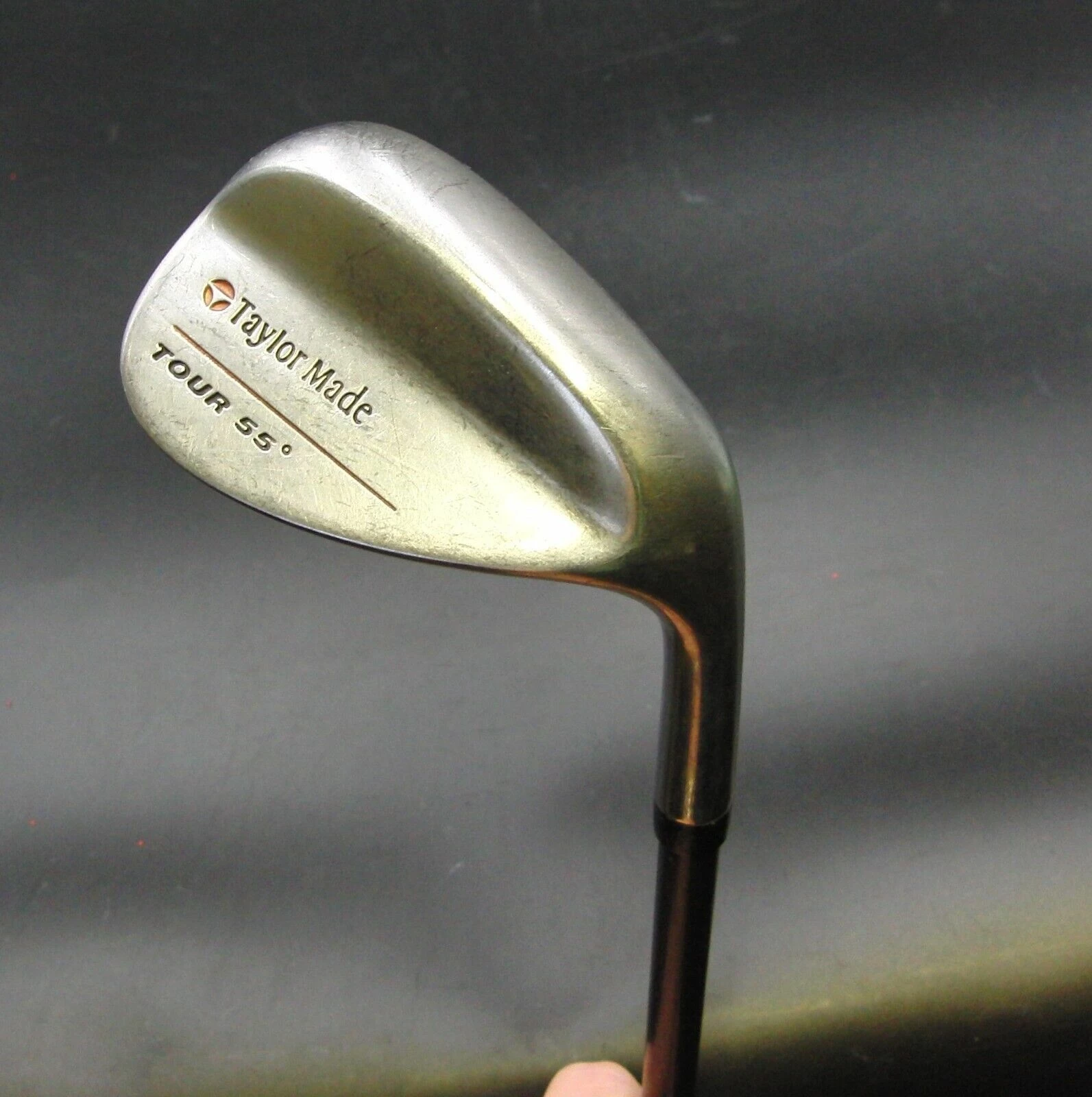 TaylorMade Tour 55° Sand Wedge Stiff Graphite Shaft C Black Grip 4 TaylorMade Tour 55° Sand Wedge Stiff Graphite Shaft C Black Grip - Image 2