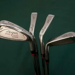 Set Of 4 X Ben Hogan H40 Oversize SWT Irons 3-6 Regular Steel Shaft Tour Grip