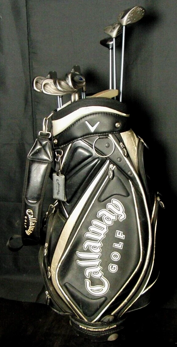 Callaway Golf, Mitsushiba Set Of Callaway HawkEye 6-SW +Driver +3 Wood +5 Wood +Putter +Bag 4 Callaway Golf, Mitsushiba Set Of Callaway HawkEye 6-SW +Driver +3 Wood +5 Wood +Putter +Bag - Image 2