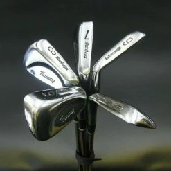 Vintage Half Set Of 5 X MacGregor Tourney Irons 6-10 Regular Steel Shafts