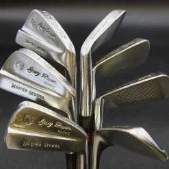 Set Of 7 X John Letters Gary Player Master Model Irons 4-10 Coated Steel Shafts