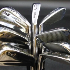 Set Of 8 X Wilson Staff Irons 3-PW Regular Steel Shafts Wilson Staff Grips