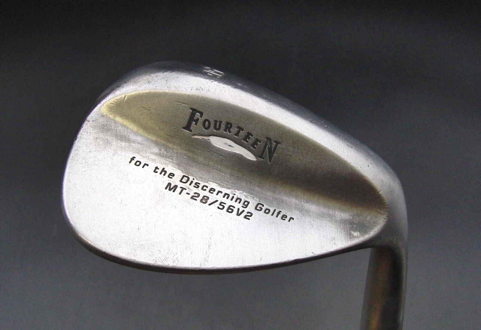 Fourteen MT-28 / 56V2 56° Sand Wedge Wedge Flex Steel Shaft Golf Pride Grip 3 Fourteen MT-28 / 56V2 56° Sand Wedge Wedge Flex Steel Shaft Golf Pride Grip