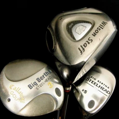 Wilson, Callaway, Wilson Staff Set Of Wilson Tab II 5-SW +Driver +3 Wood +5 Wood +Putter +Bag -Golf Bags Shop 32 4e7285d3 1e5e 40a7 bb19 6e63dc24924e