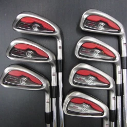 Cleveland/Bridgestone/TaylorMade Set Cleveland CG Red Irons 4-PW, Driver, 3 + 5 Wood, Putter + Bag -Golf Bags Shop 32 4fc0df13 cbcb 4f8d b6d8 ad7e516ba619