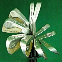 Set Of 10 X H BIRD & SON THUNDERBIRD S.D.L. Irons 2-SW Regular Steel Shafts