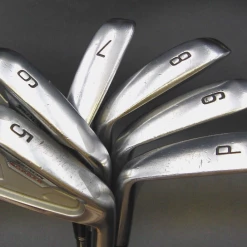 Set Of 6 X Srixon Forged Z-TX Irons 5-PW Stiff S200 Steel Shafts Elite Grips
