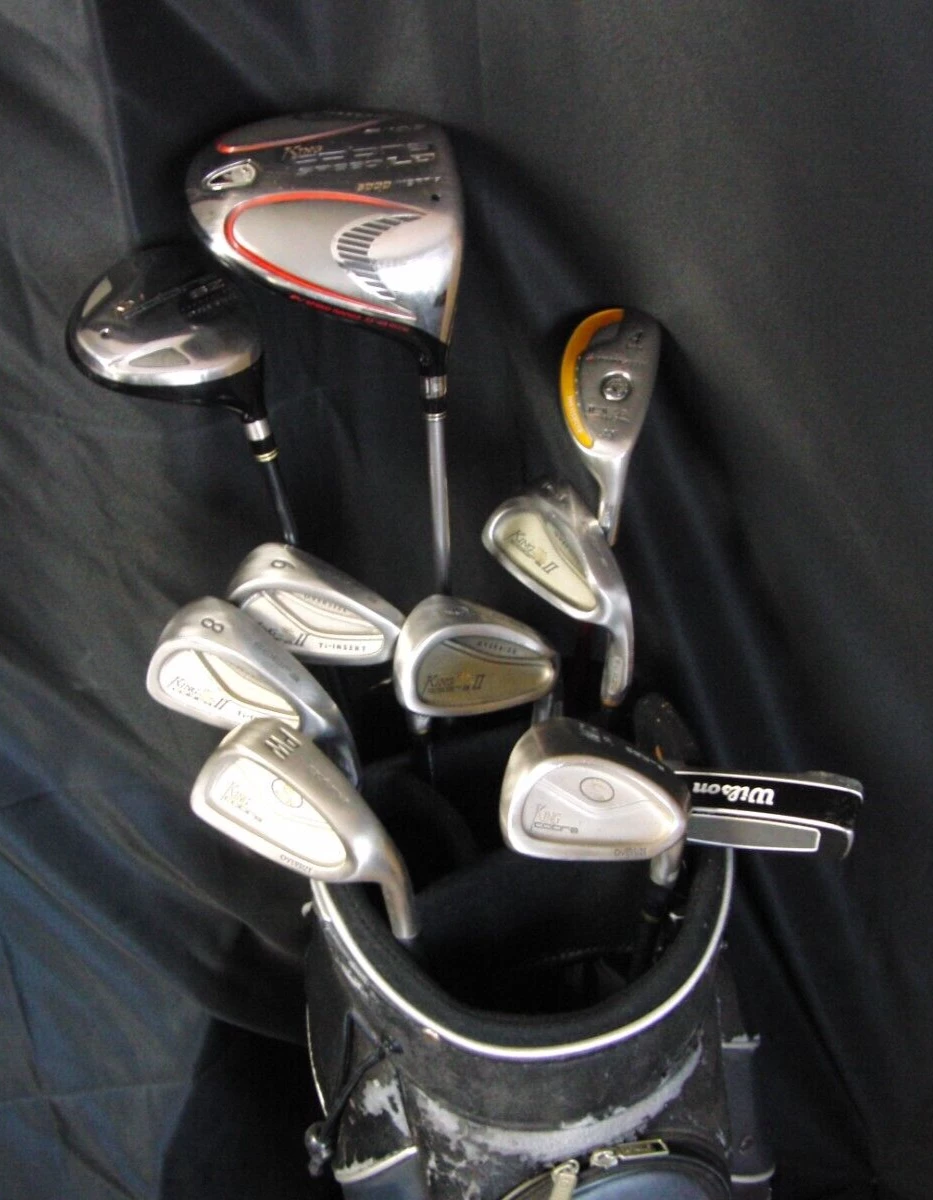 King Cobra/Adams Golf/Wilson/IGNIO Set King Cobra Oversize Irons 6-SW, Driver, 4 Hybrid, 5 Wood, Putter + Bag 2 King Cobra/Adams Golf/Wilson/IGNIO Set King Cobra Oversize Irons 6-SW, Driver, 4 Hybrid, 5 Wood, Putter + Bag