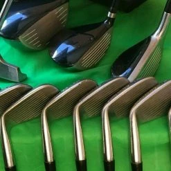 Cleveland, Ray Cook, Cutter & Buck Set Of Cleveland Form Forged Irons 3-PW + SW Driver Wood & Hybrid Putter + Bag -Golf Bags Shop 32 62700d86 1e05 4813 8188 0f4d80a3a55c