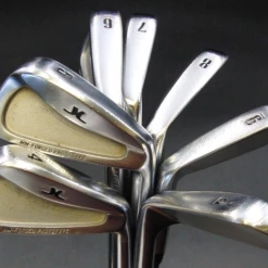 Set Of 7 X John Letters MM Forged Prototype Irons 4-PW Regular Steel Shafts