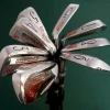 Vintage Set Of 8 X Wilson Mickey Wright Autograph Irons 3-PW Senior Steel Shafts
