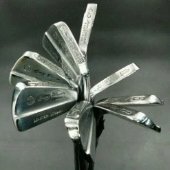 Set Of 8 X John Letters Gary Player Master Irons 3-10 Regular Steel Shafts