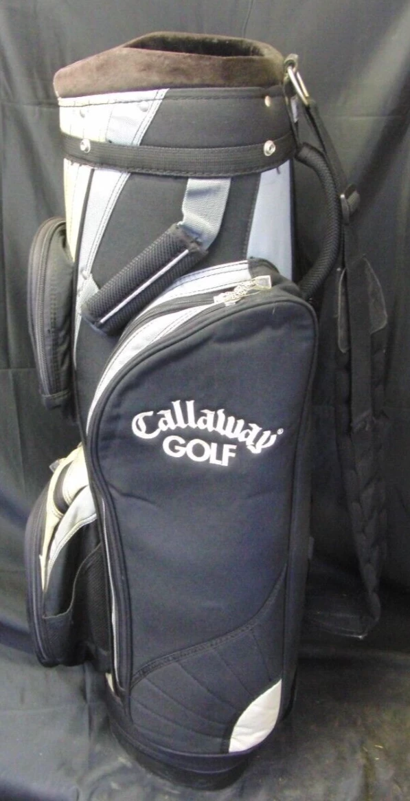 5 Division Callaway Black Blue White Tour Cart Trolley Golf Clubs Bag 6 5 Division Callaway Black Blue White Tour Cart Trolley Golf Clubs Bag - Image 4