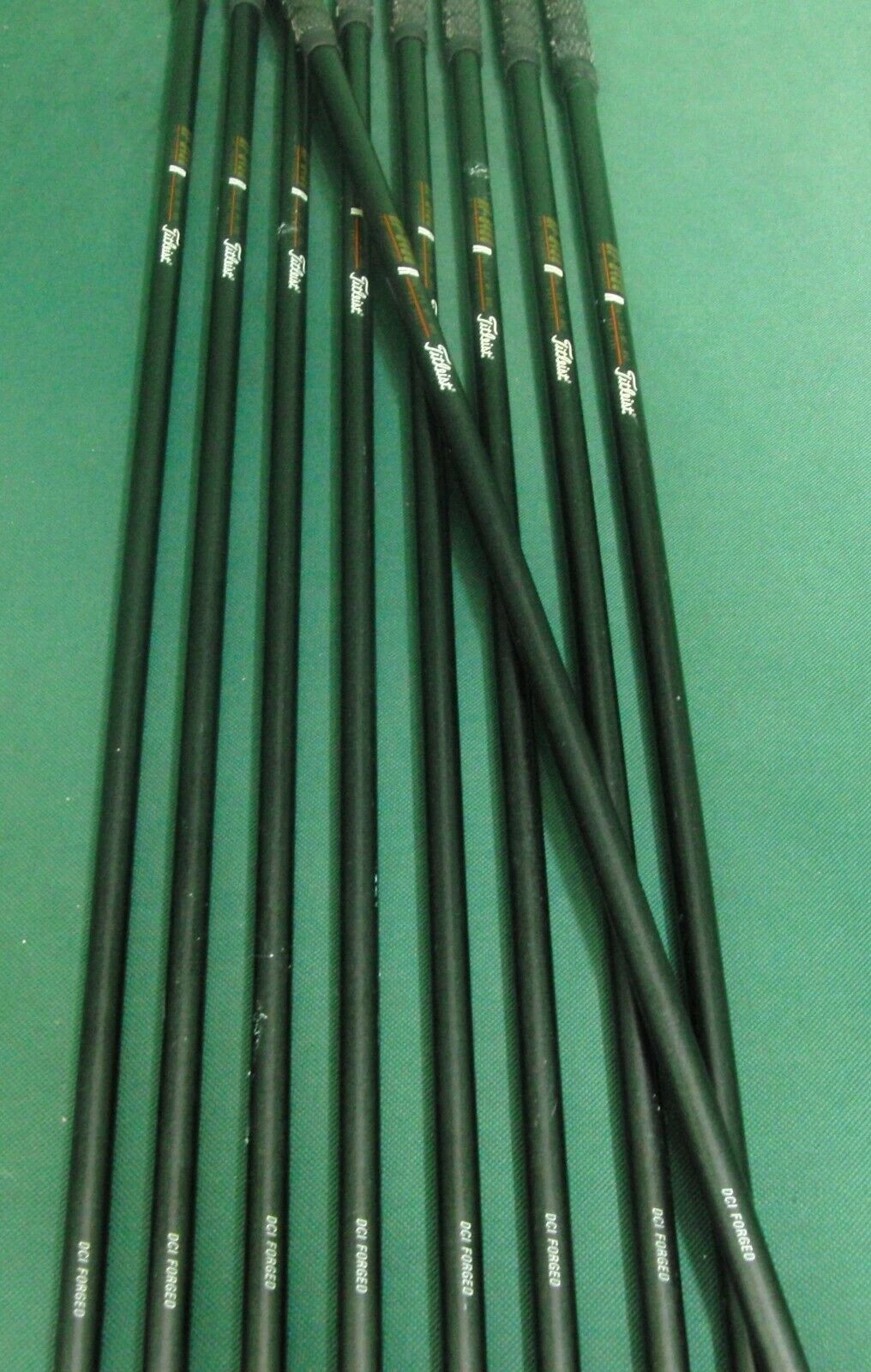 Set Of 9 X Titleist DCI TOUR Forged Irons 3-SW Regular Graphite Shafts 7 Set Of 9 X Titleist DCI TOUR Forged Irons 3-SW Regular Graphite Shafts - Image 5