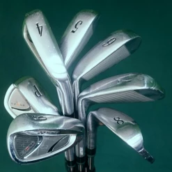Set Of 7 X Yonex Ezone Forged Irons 4-PW Regular Steel Shafts