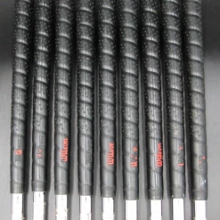 Set Of 9 X Wilson Staff FG-51 Irons 3-SW Stiff Steel Shafts Wilson Staff Grips -Golf Bags Shop 32 82019de1 67e9 4092 8aa6 87ccf036eba0