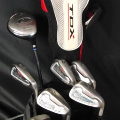 Phoebus/Tear Drop/IGNIO Set Phoebus SUS 630 Irons 5-PW, 58 Degree, Driver, 3 + 5 Wood, Putter + Bag