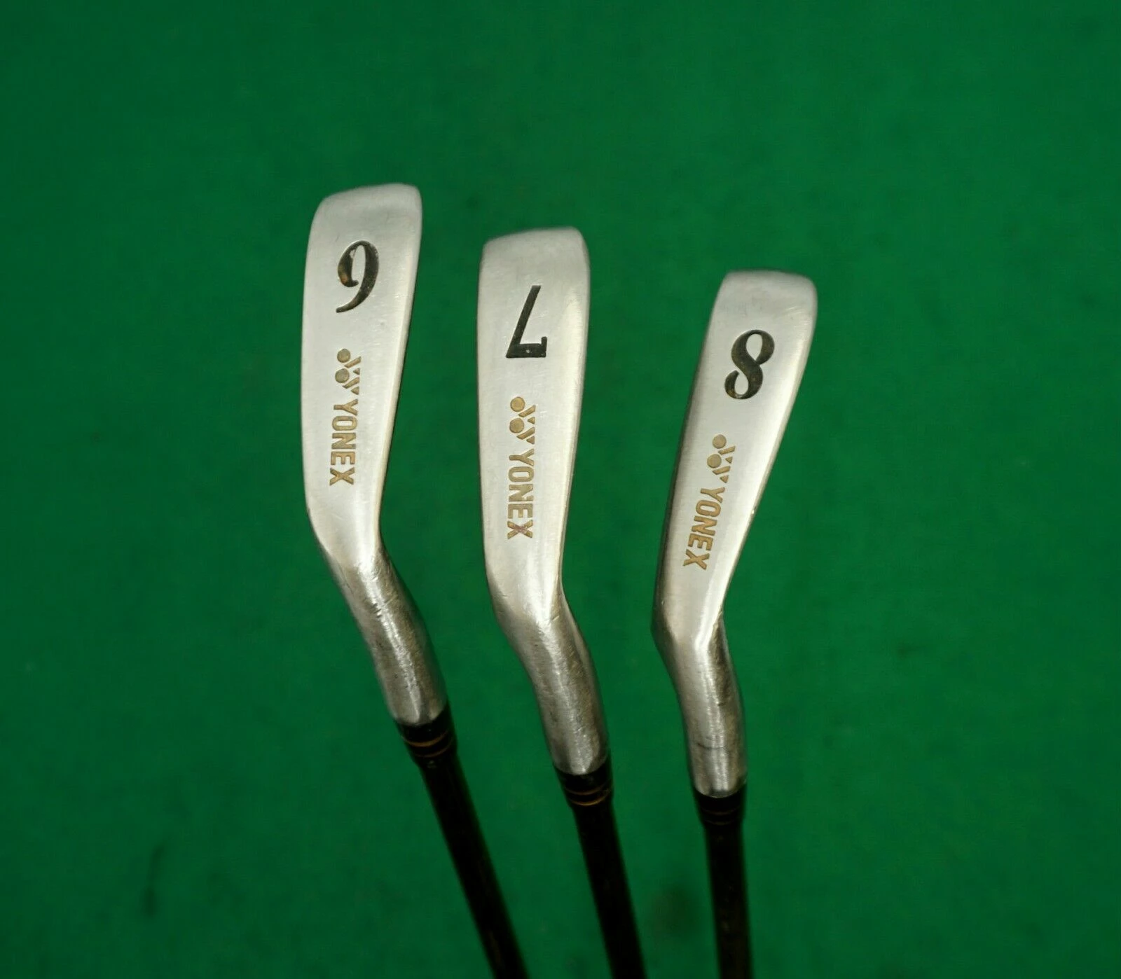Set Of 3 X Yonex A.D.X 100i 6 7 & 8 Irons Regular Graphite Shafts 4 Set Of 3 X Yonex A.D.X 100i 6 7 & 8 Irons Regular Graphite Shafts - Image 2