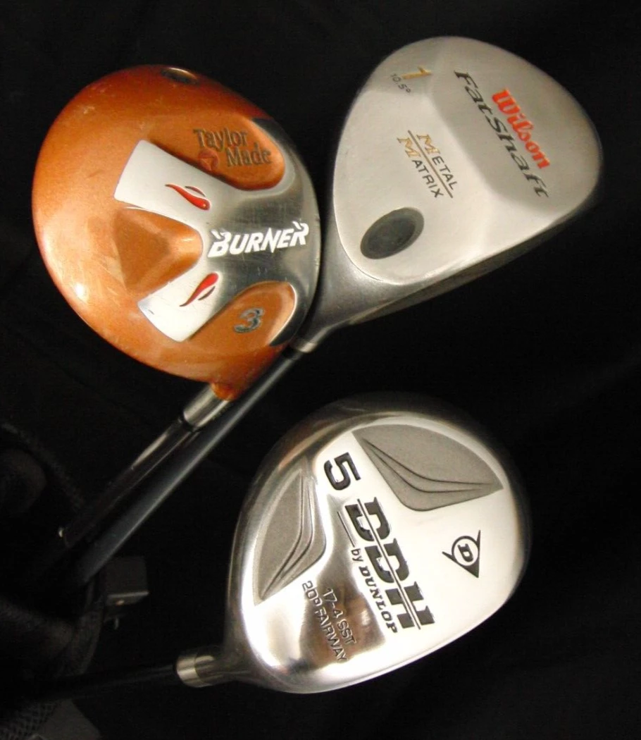 Wilson, TaylorMade, Slazenger, & Ben Sayers Set Of Wilson Fat Shaft 5-SW +Driver +3 Wood + 5 Wood +Putter +Bag 5 Wilson, TaylorMade, Slazenger, & Ben Sayers Set Of Wilson Fat Shaft 5-SW +Driver +3 Wood + 5 Wood +Putter +Bag - Image 3