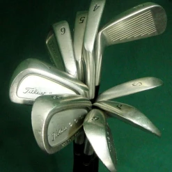 Set Of 9 X Titleist DCI TOUR Forged Irons 3-SW Regular Graphite Shafts