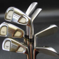 Set Of 7 Mizuno T-Zoid Pro Plus Irons 4-PW Regular Steel Shafts Golf Pride Grips