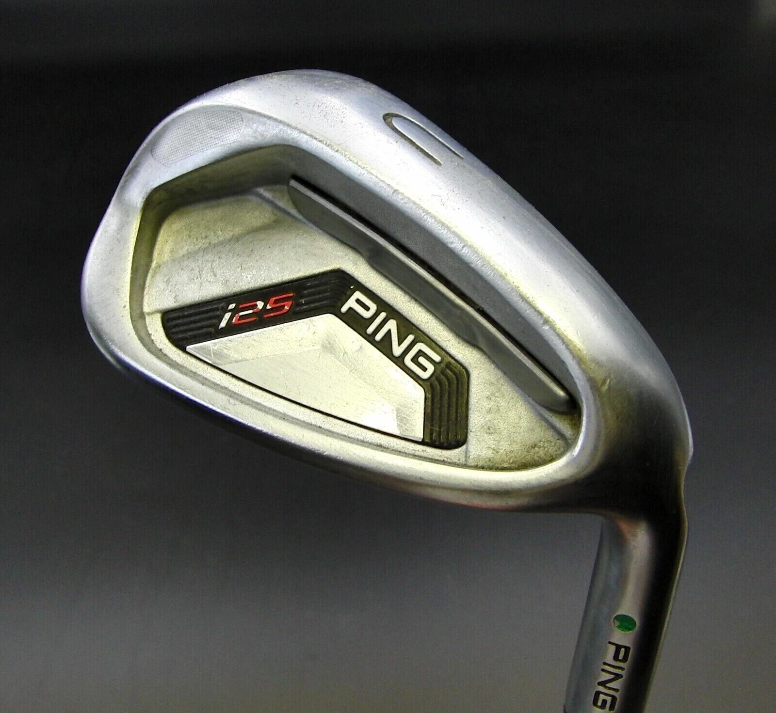 Ping I25 Green Dot U Wedge Stiff Steel Shaft Golf Pride Grip 3 Ping I25 Green Dot U Wedge Stiff Steel Shaft Golf Pride Grip