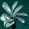 Set Of 7 X Srixon WR Irons 4-PW Stiff Steel Shafts Srixon Grips