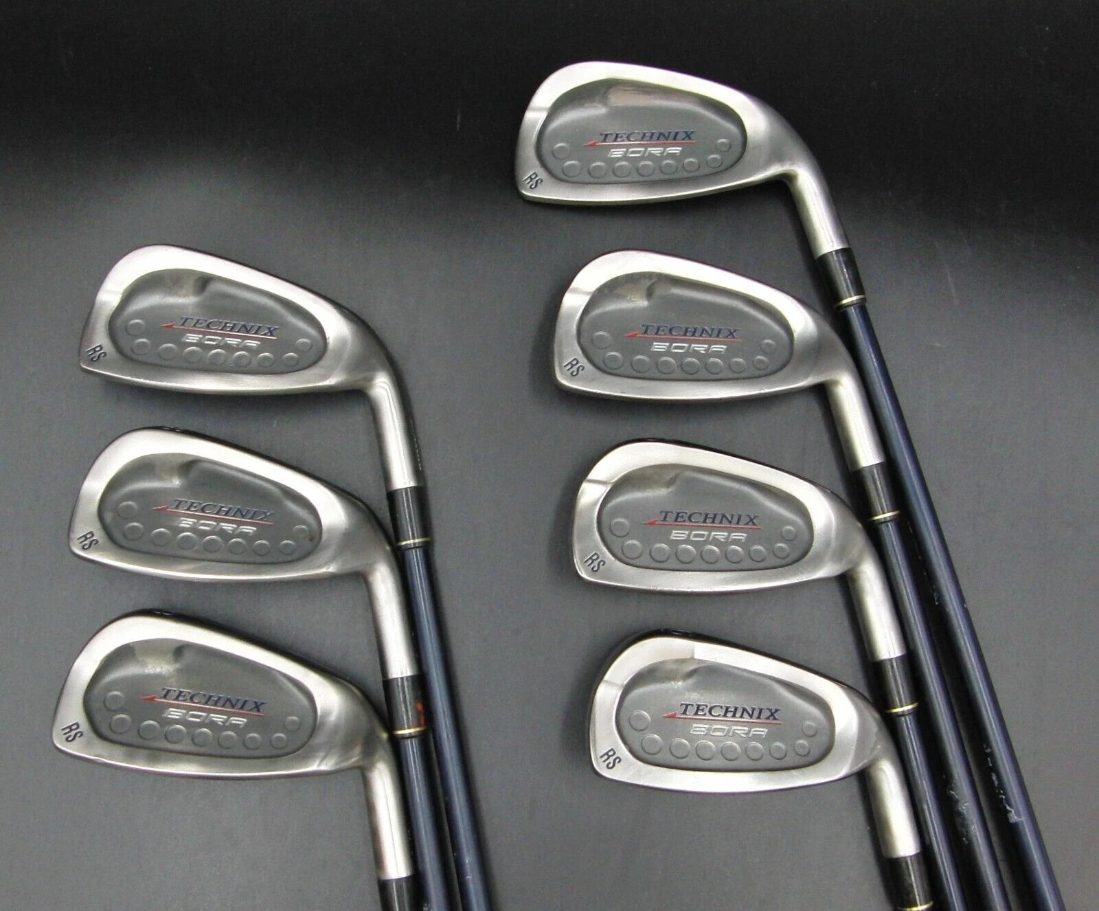 Set Of 7x Mizuno Technix Bora RS Irons 3-9 Regular Graphite Shafts T/Edge Grips 4 Set Of 7x Mizuno Technix Bora RS Irons 3-9 Regular Graphite Shafts T/Edge Grips - Image 2