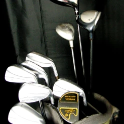 Set Of PRGR TR-X Model 910 5-PW + Driver + 4 Wood + Hybrid + Putter + Bag