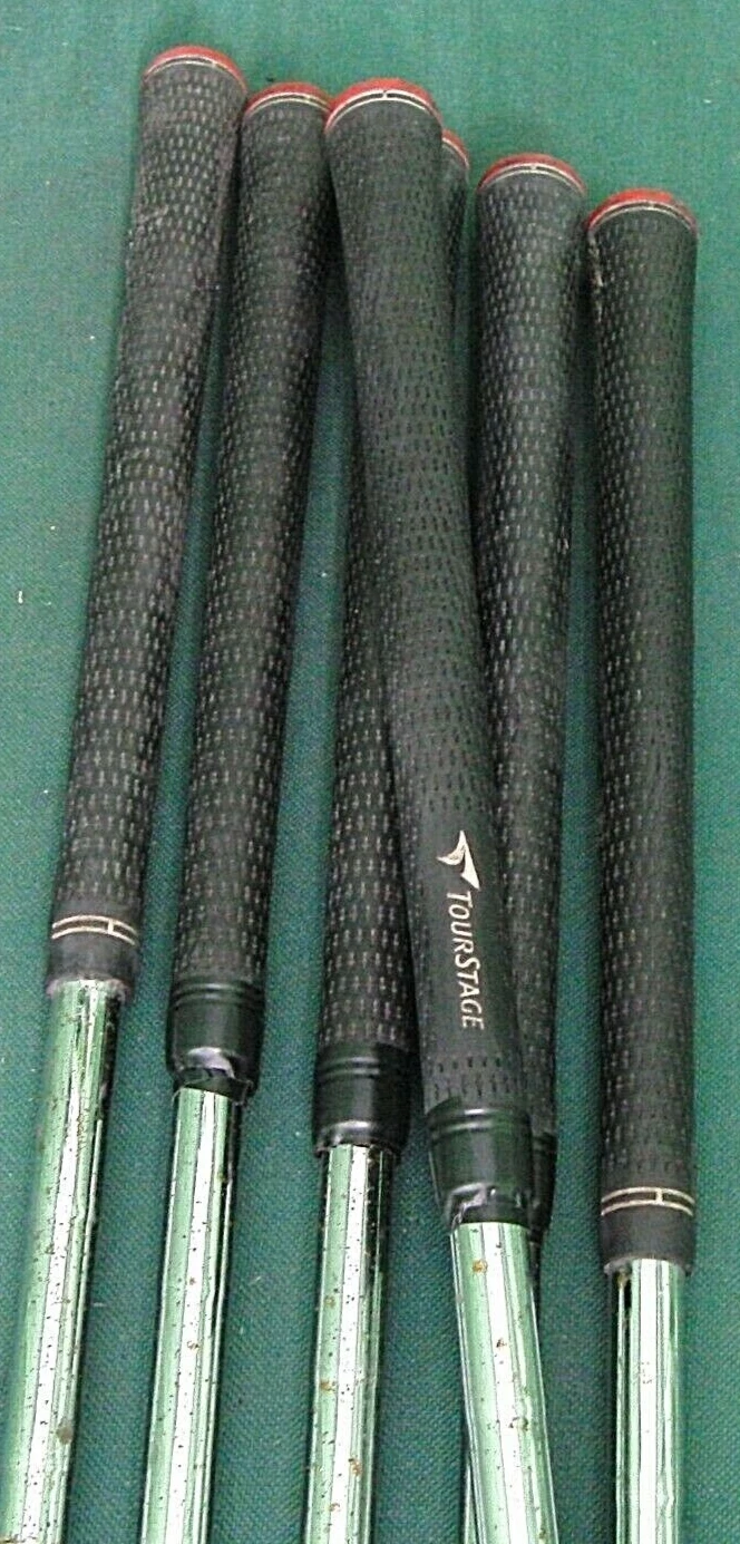 Set 6 X Bridgestone TourStage X-Blade 705 Type S Irons 5-PW Stiff Steel Shafts 8 Set 6 X Bridgestone TourStage X-Blade 705 Type S Irons 5-PW Stiff Steel Shafts - Image 6