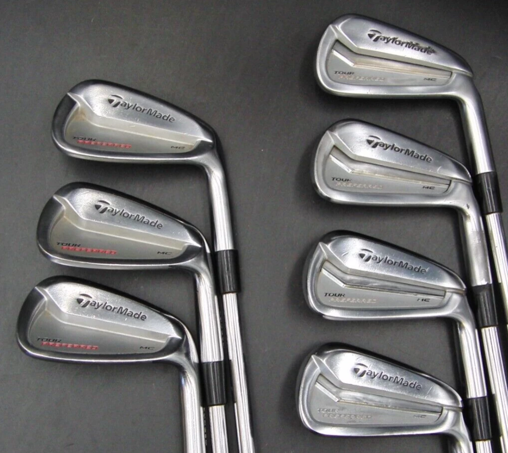 Set Of 7 X TaylorMade Tour Preferred MC Irons 4-PW Regular Steel Shafts 4 Set Of 7 X TaylorMade Tour Preferred MC Irons 4-PW Regular Steel Shafts - Image 2