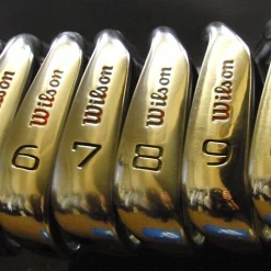 Hardly Used Set Of 9 X Wilson Staff FS Irons 3-SW Regular Steel Shafts -Golf Bags Shop 32 b983e7f9 8f1d 44a0 8771 dfd7266c98ad