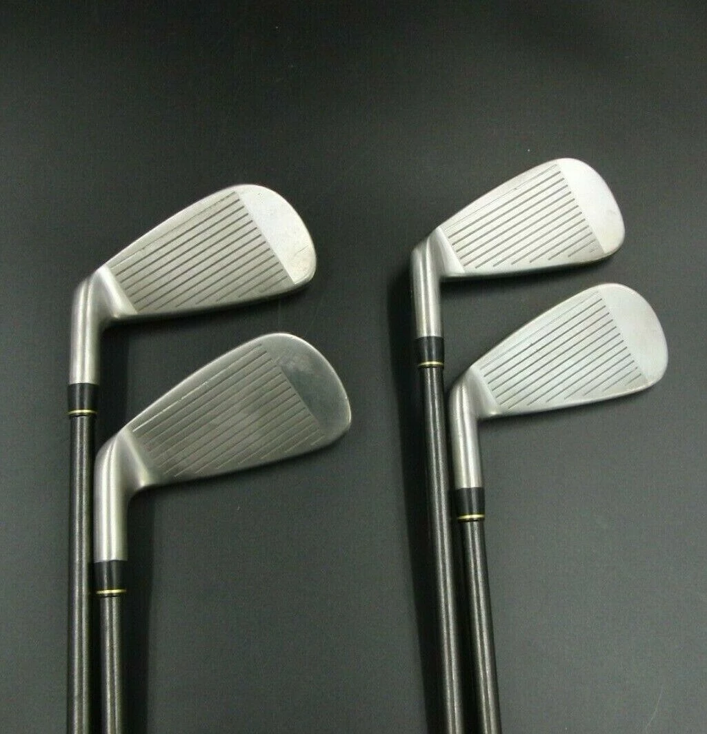 Set Of 4 Mizuno PRESAGE Irons 4-7 Stiff Graphite Shafts Golf Pride Grips 5 Set Of 4 Mizuno PRESAGE Irons 4-7 Stiff Graphite Shafts Golf Pride Grips - Image 3