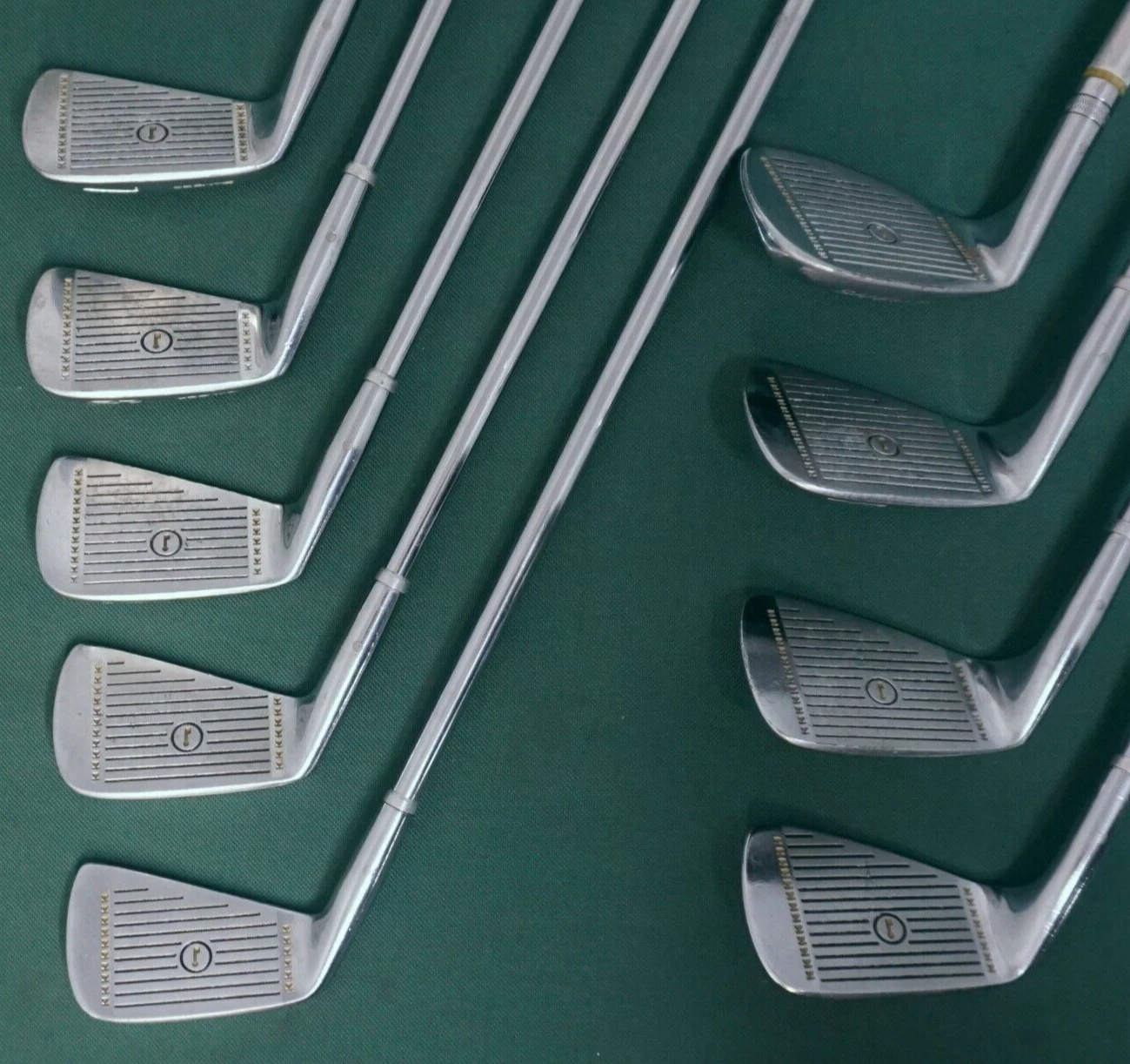 Vintage Collectors Set Of 9 X Mizuno Grand Monarch Irons 3-SW Regular Steel 5 Vintage Collectors Set Of 9 X Mizuno Grand Monarch Irons 3-SW Regular Steel - Image 3