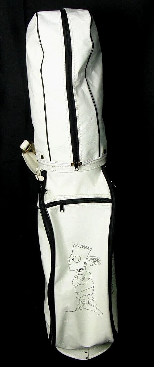 3 Division Bart Simpson Tour Cart Trolley Golf Clubs Bag 4 3 Division Bart Simpson Tour Cart Trolley Golf Clubs Bag - Image 2