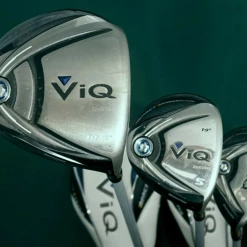 Set Of 3 X Bridgestone TourStage ViQ 10.5° Driver, 5 Wood + 22° U4 Hybrid + HC's