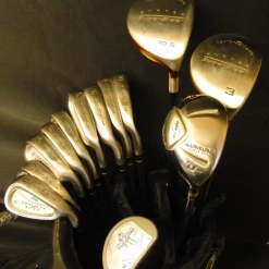 Cobra, Marvelous, TaylorMade, Ram Set Of Cobra Gravity Back 3-SW + Driver + 3 Wood + Hybrid + Putter + Bag