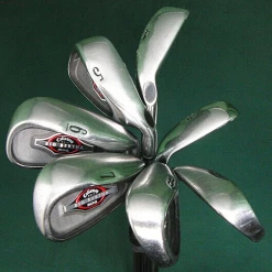 Set Of 7 X Callaway Japan Model Big Bertha Irons 4-10 Regular Steel Shafts