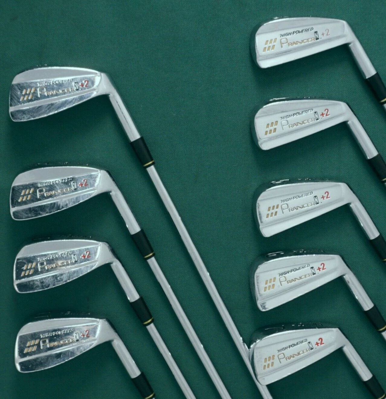 Set 9 X Honma Prancer +2 Irons 3-11 Regular Steel Shafts Honma Grips 4 Set 9 X Honma Prancer +2 Irons 3-11 Regular Steel Shafts Honma Grips - Image 2
