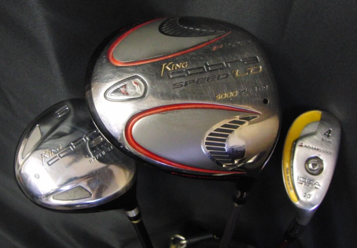 King Cobra/Adams Golf/Wilson/IGNIO Set King Cobra Oversize Irons 6-SW, Driver, 4 Hybrid, 5 Wood, Putter + Bag 5 King Cobra/Adams Golf/Wilson/IGNIO Set King Cobra Oversize Irons 6-SW, Driver, 4 Hybrid, 5 Wood, Putter + Bag - Image 4