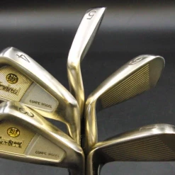 Set Of 5 X Dunlop Newbreed Compe Model Irons 3-7 Stiff Graphite Shafts